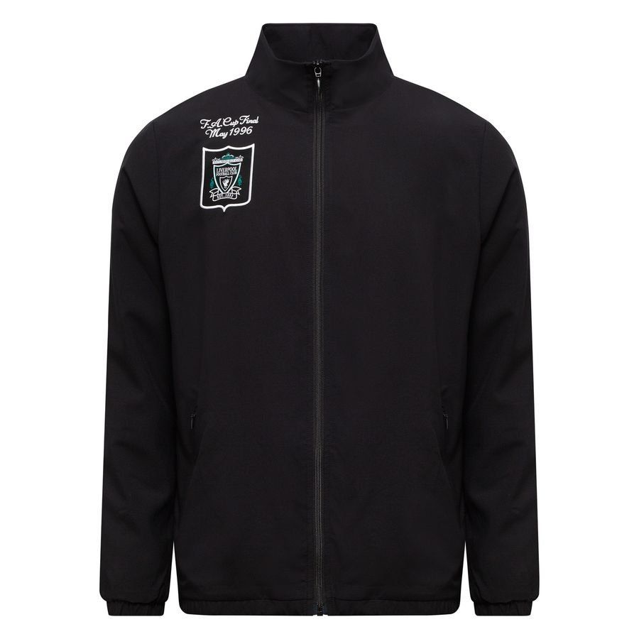 Liverpool Track Jacket 96 - Black - Men's-SoccerKits Hub | Buy Soccer Jerseys Online